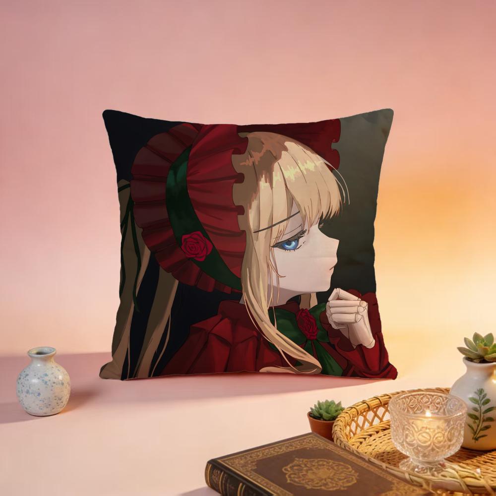 Hot RRozen Maidenful Cushion Cover Premium SkinFriendly Pillow Case MultiPurpose for Home Office Travel