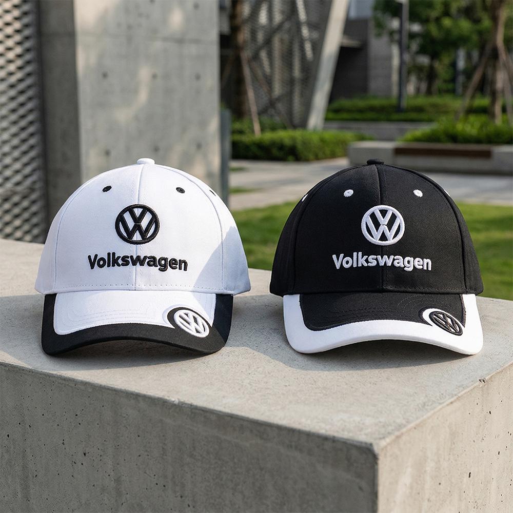 1PCS Baseball Cap Outdoor Summer Men Women Sports Hat Auto Valve Cap for Volkswagen VW R Line R32 Touareg Passat Polo 4 Motion zg4