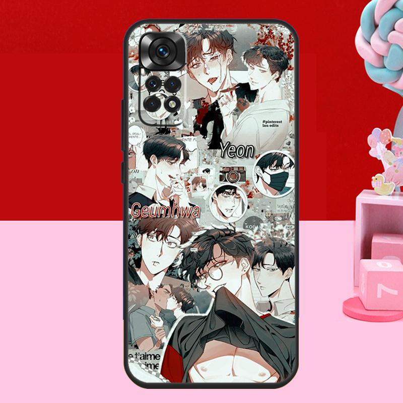 ЗДЕСЬ ВЫ есть манга Чехол Для Xiaomi Redmi Note 11 10 12 13 14 15 Pro Plus Redmi 15 C 14C 10C 12C 13C Мягкая Крышка