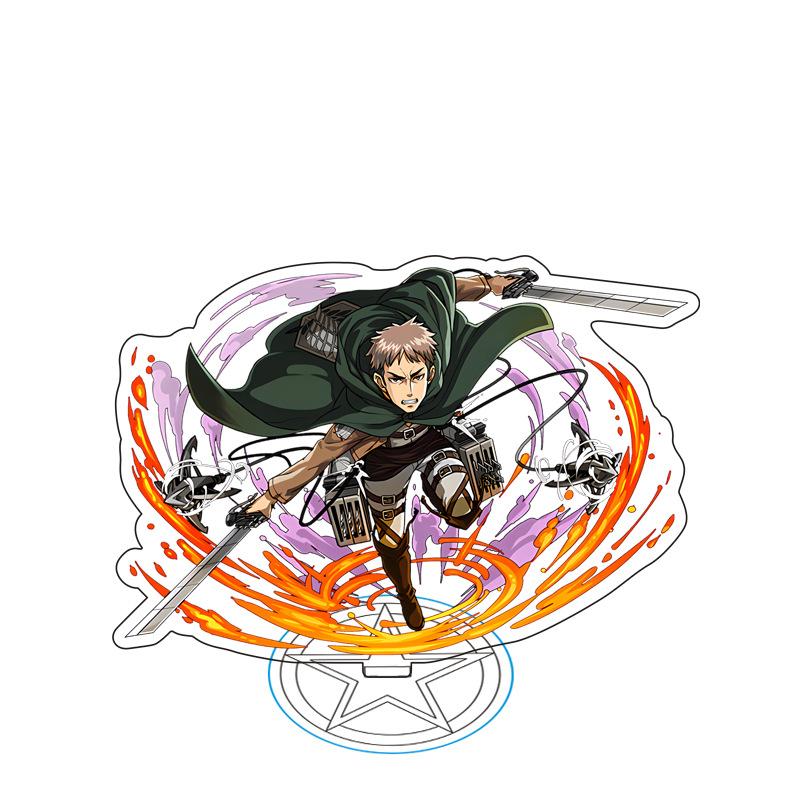 15cm Anime Attack On Titan Acrylic Stand Action Figure Toy Cartoon Figures Desktop Home Decoration