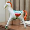 {YY26} 3D Мультяшный питомец Пони Воздушно-шариковая фигура из алюминиевой фольги Шары Детский День Рождения Ферма Тема Вечеринка Декор Милый Конь Воздушный шар Для Фотосессии на Выписку из Больницы