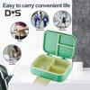 Ланч-бокс Bento с чашкой для соуса, вилкой, ложкой, контейнером для ланча с 3 отделениями, контейнерами для закусок без содержания бисфенола А, подходящими для детей, для девочек и мальчиков