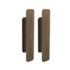 1 Pair Cabinet Handle Punch-free Self-adhesive Cabinet Cupboard Door Pull Handle Home Supply