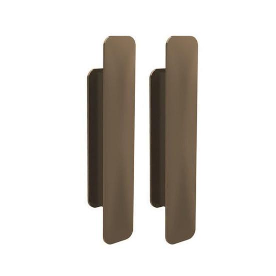 1 Pair Cabinet Handle Punch-free Self-adhesive Cabinet Cupboard Door Pull Handle Home Supply