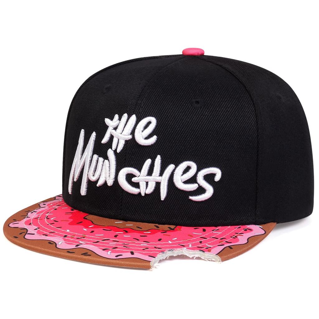 Мода THE MUNCHIES бейсболка закуски розовая кепка snapback мужчины женщины взрослые хип-хоп кепки для гольфа на открытом воздухе повседневные шляпы от солнца gorras bone