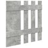 Wall Mounted Nightstand Concrete Grey 100 x 10 x 100 cm