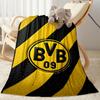 Borussia Dortmund Blanket Soft Warm Cozy Suitable For Bed Couch Office Chair For All Seasons Modern Style Best Holiday Gift For Friends Family
