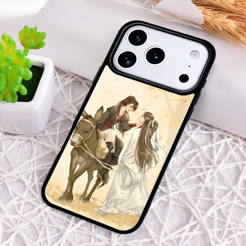 Неукротимый Вансянь Ударопрочный Чехол для Телефона для iPhone 17 Air 16e 15 11 12 14 13 Pro Max Чехол Coque