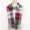 180*35cm Women Winter Unisex Tassel Color Lattice Cashmere Scarves Autumn Long Couple Thinker Warm Female Shawl  Men