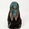 70*70cm Luxury New Paisley Printed Scarves Women's Silk Scarf Floral Hijab Scarves Small Neckties Hairbands Bags Bandana