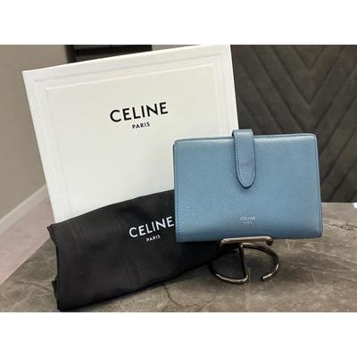 Used CELINE Bi-fold Wallet Medium Strap Wallet