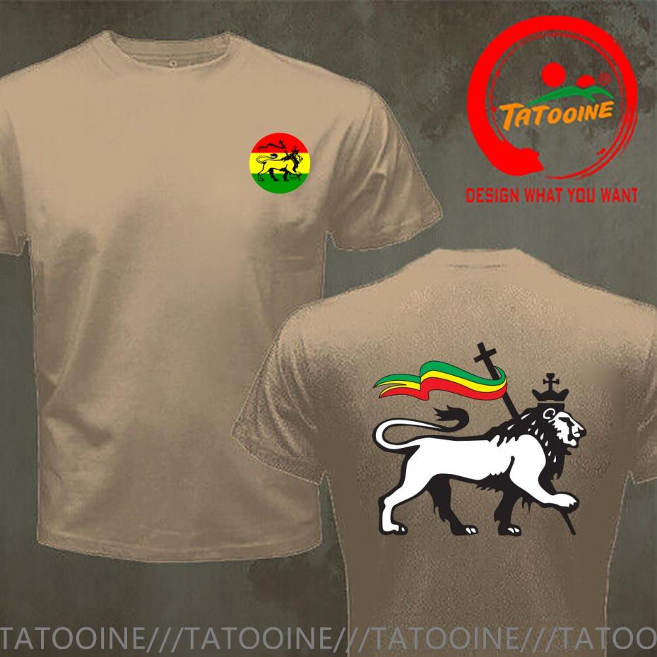 Funny Design Rasta Lion of Judah Rastafarian Reggae Ethiopian Lion Shirt Unisex Fashion Trendy Casual Clothing Stylish Tops Tee Shi