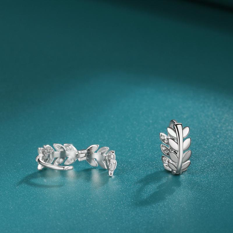 Корейская версия тех же универсальных модных серег с пряжкой в виде колоса из циркона, женские серьги высокого качества, нишевый дизайн класса люкс