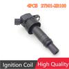 4 шт. 27301-2B100 273012B100 UF652 UF-652 Катушки зажигания для Hyundai Accent Kia Rio Soul 1.6L L4 2011-2019 Автомобильные аксессуары