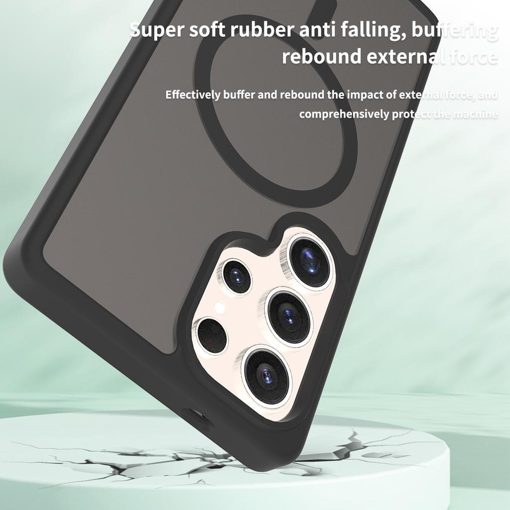 Magnetic Phone Case for Magsafe Mag Safe Samsung Galaxy S26 Ultra S25 Plus S24 Fe A15 A16 A17 A26 A35 A36 A56 A37 A55A57 Matte Phone Cover Accessories