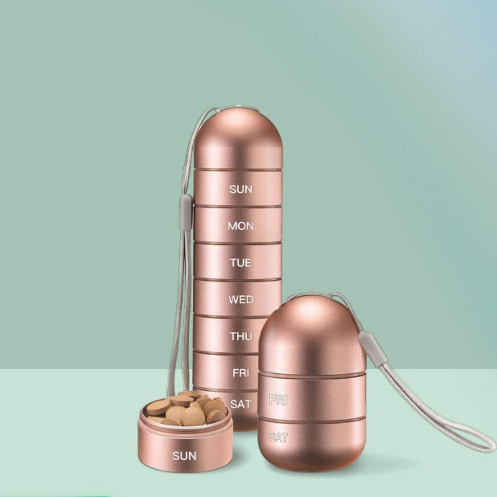 Герметичный отсек из нержавеющей стали для хранения инструментов EDC, бутылка, аптечка, герметичный флакон для таблеток