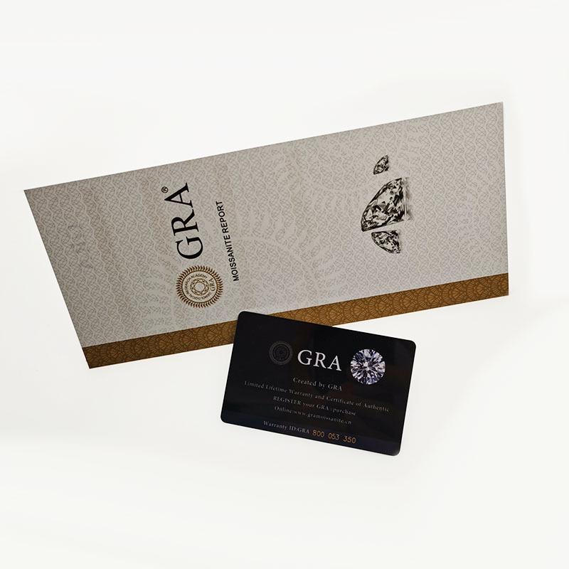 Муассанит Сертифицированный Драгоценный Камень Ювелирное Изделие Карат Кольцо Кулон