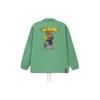Куртка с длинным рукавом с мультяшным принтом Мужские куртки Зеленые AFDS097-1
