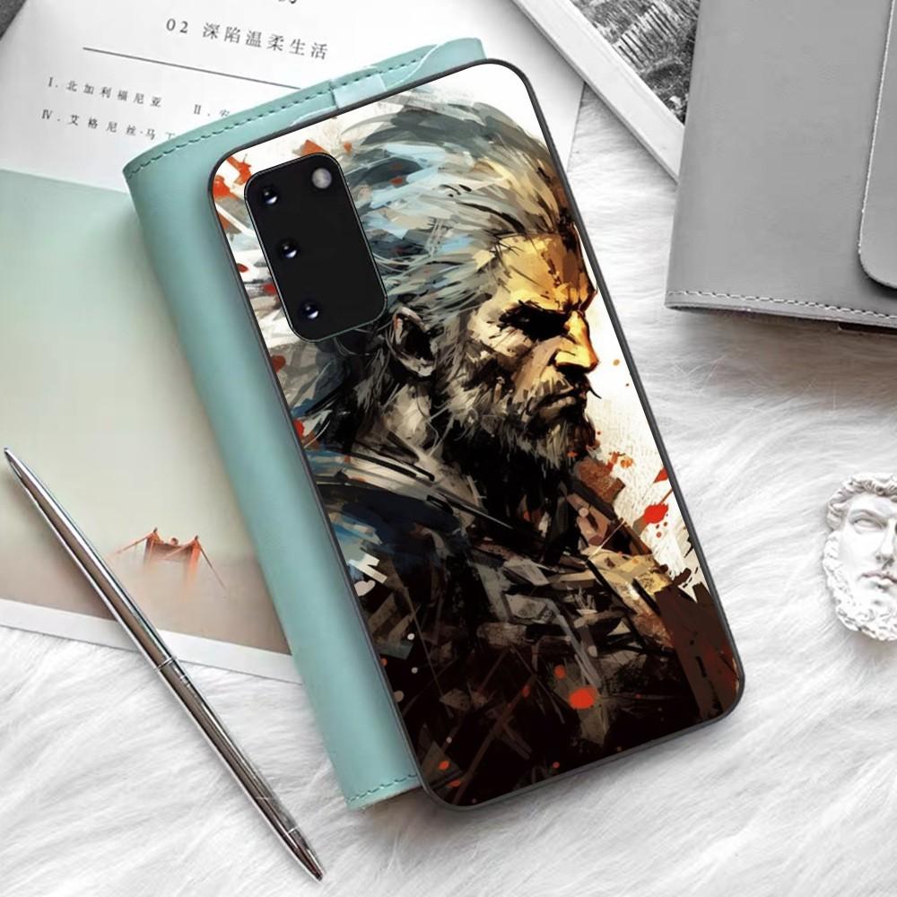 M-Metal Gear S-Solid Игровой Чехол для Телефона Силиконовый PC+TPU Для Samsung S10 20 30 22 23 24 Plus Lite Ultra Чехол