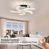 Modern K9 Crystal Led Ceiling Light Indoor Luxury Chandelier Windmill Designed Dining Room Plafon Living Room Decor Lamp Lustre