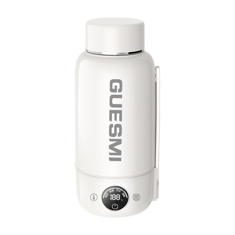 Портативный чайник из нержавеющей стали с автоматическим подогревом для бутылок с водой