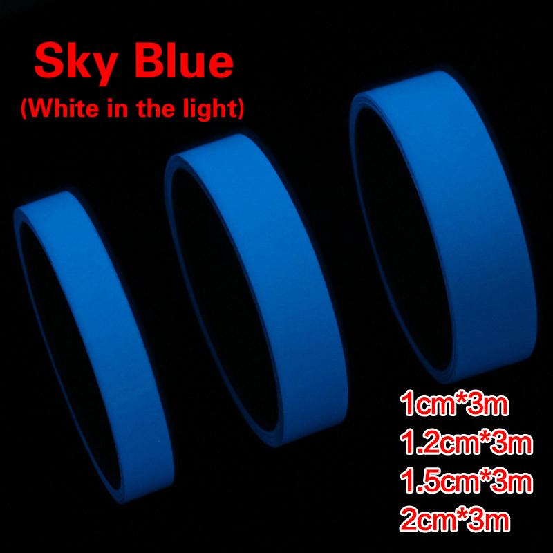 Emergency Logo In The Dark Stickers Decorative Glow Luminous Tape Self-Adhesive Party Supplies