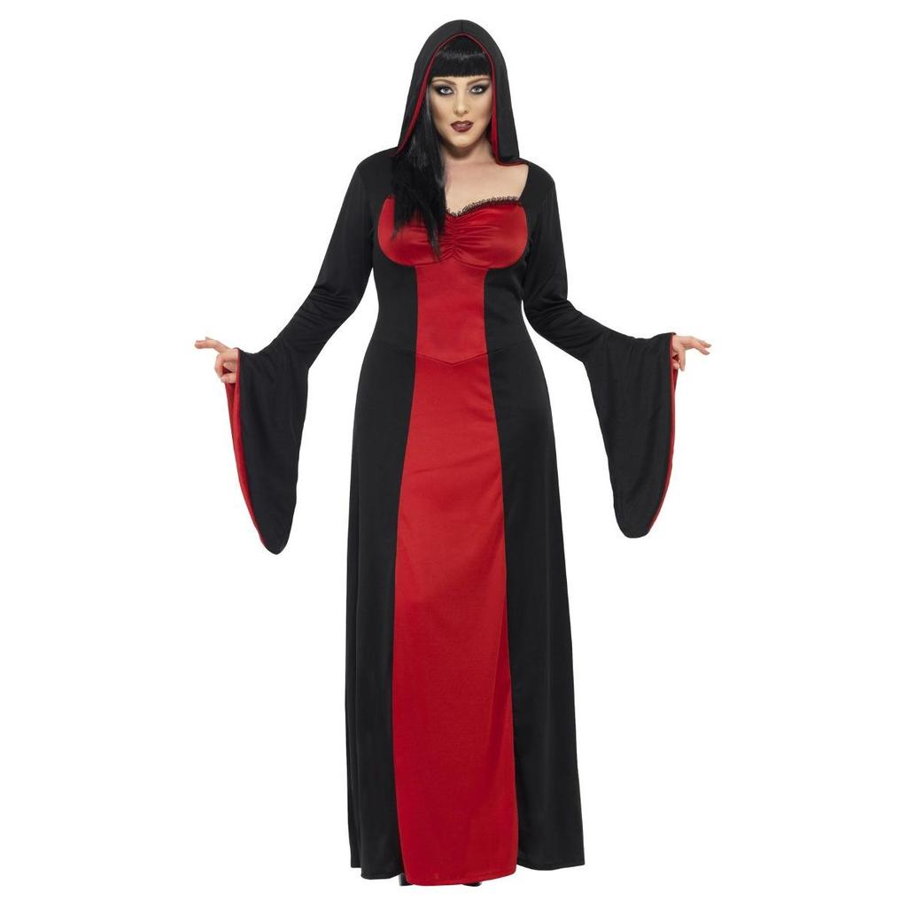 Smiffys Womens/Ladies Dark Temptress Costume Dress
