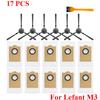 Accessories For ( Lefant M3 / M3 MAX / M3L ) HEPA Filters Robot Vacuum Cleaner Main Side Brush Mop Cloth Pads Dust Bags