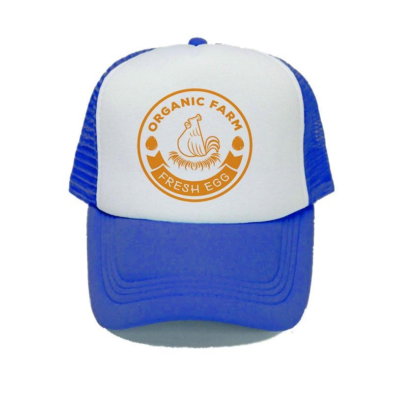 Organic Farm Fresh Eggs Truck Hat Kaszkiet Poultry Farm Hennery Hip Hop Hunting Cap For Farmers Advertising Snapback Caps YY322