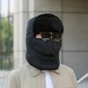 Зимняя флисовая шапка для активного отдыха, катания на лыжах, езды на велосипеде, ветрозащитная, теплая бини с защитой шеи