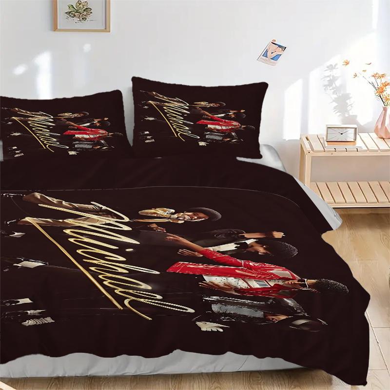 3Pcs Michael Jackson'S Legacy Bedding Sets For All Sizes New 3D Printed Bed Cover Comforter Duvet Cover Pillowcase Bedroom Decoration