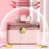 Милые женские аксессуары для волос, органайзер, шкатулка для украшений для девочек, коробка для хранения аксессуаров для волос, зажим, пластиковый держатель для резинок для волос