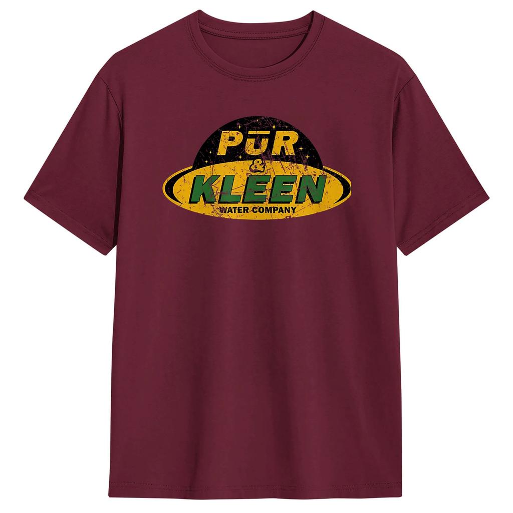 The Expanses Pur Kleens Water Cotton TShirts Fashion Tee Shirt for Unisex Beach YK Retro Casual Short Sleeve Tops