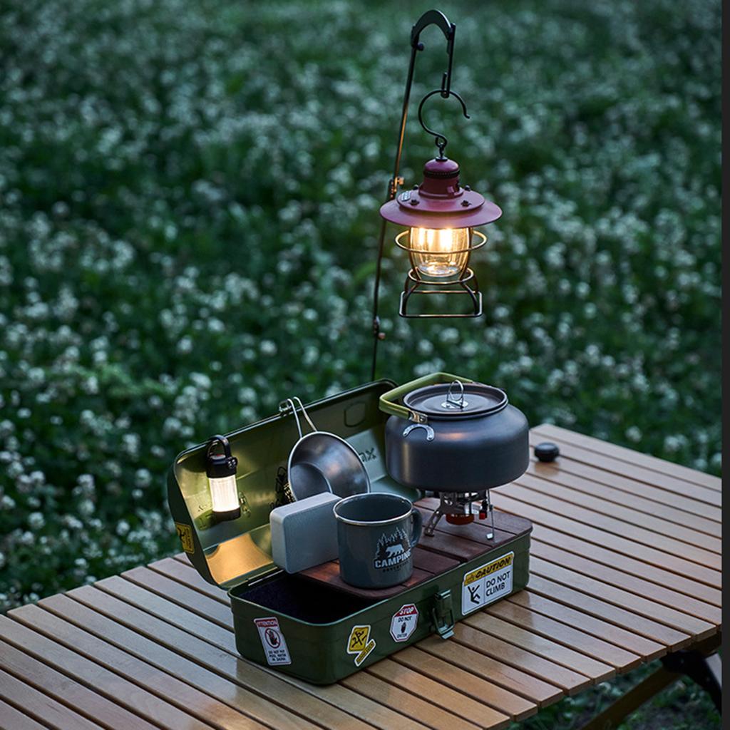 Металлический ящик для инструментов с наклейкой, небольшой ящик для инструментов, портативный, ручной, металлический ящик для хранения, металлический ящик для инструментов на крыше для улицы