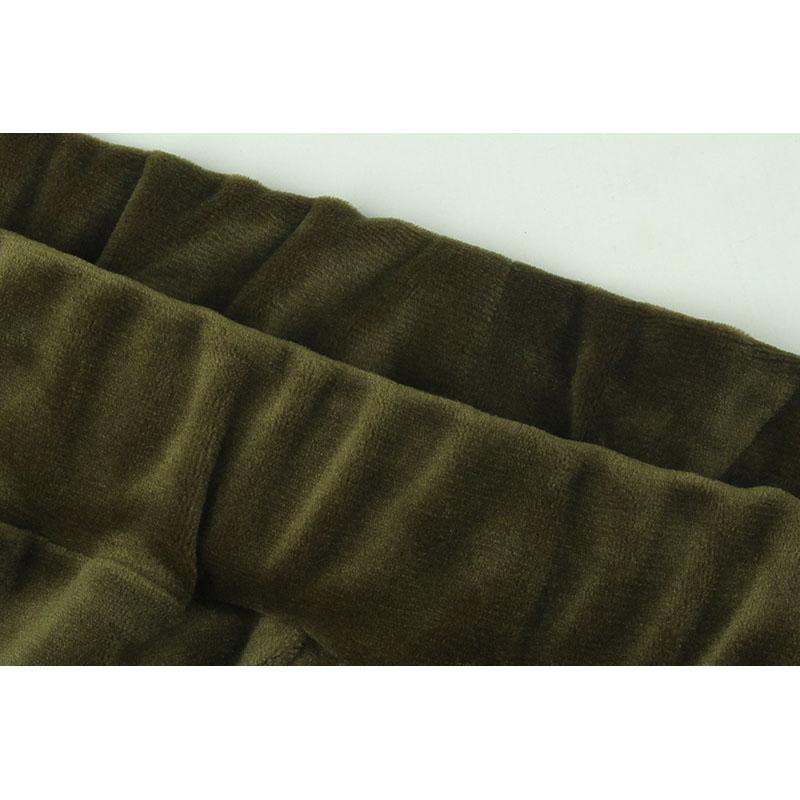 Женский осенне-зимний однотонный комплект из топа с капюшоном и брюк, повседневный бархатный костюм серебристой лисы для женщин