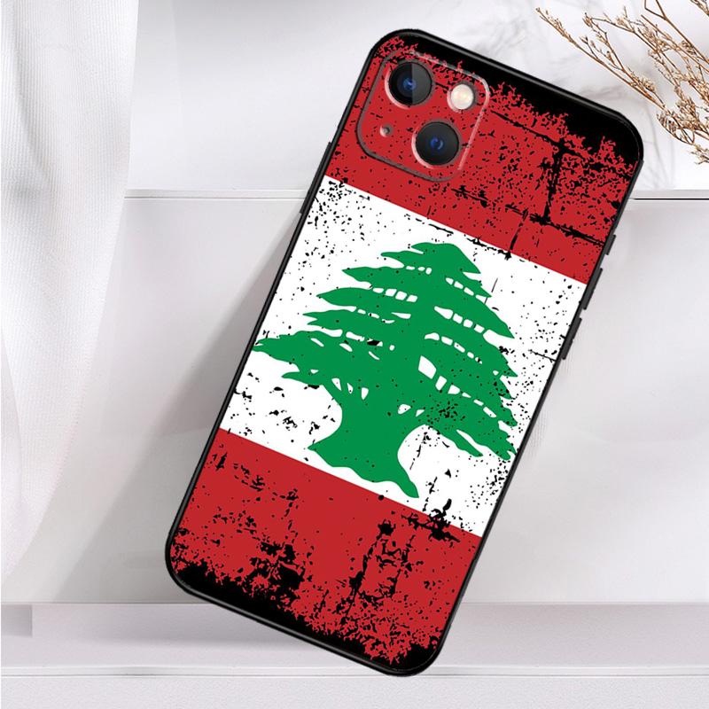 Lebanon Flag Map Case For iPhone 14 13 12 11 16 15 Pro Max Mini Cover X XR XS 8 7 14 16 15 Plus Accessories