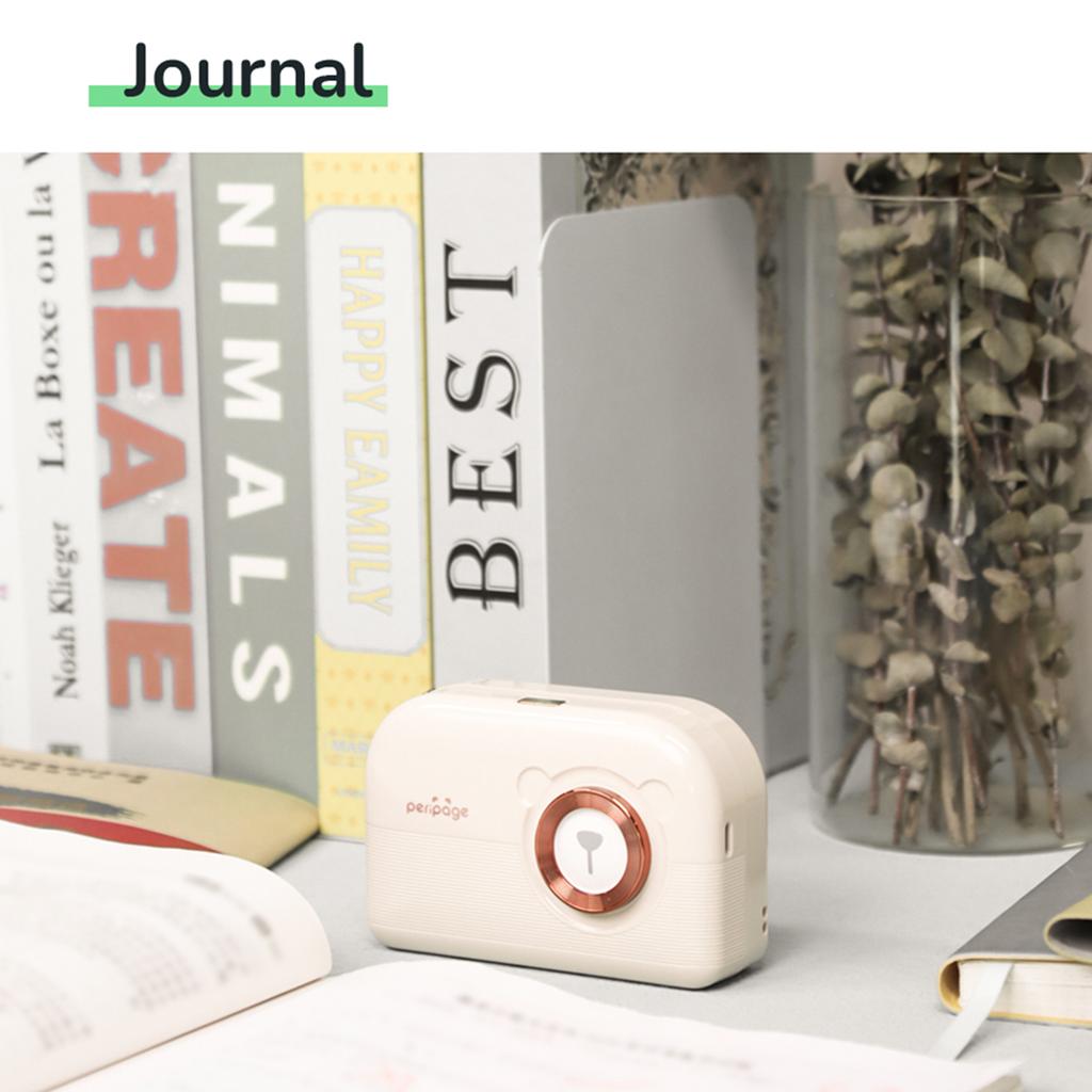 PeriPage A3X Mini Portable Photo Sticker Printer 203dpi BT Wireless Mobile Thermal Printer Receipt