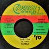 7-дюймовая пластинка SIZZLA / DADDY VIC - Babylon / Time Get Serious NONE Common Sense 2001 Ямайка Регги, Ска и Даб Б/У