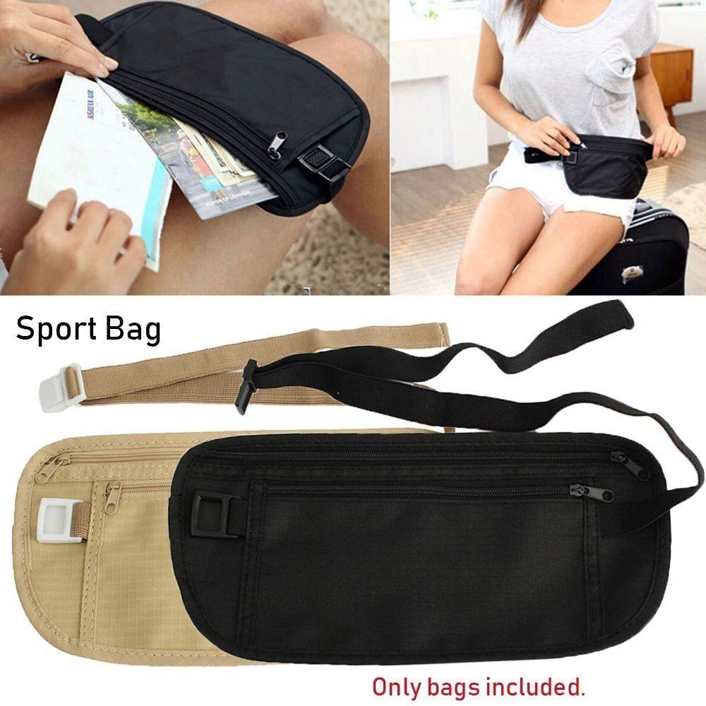 Wallet Waist Belt Cardbag Useful Travel Pouch Passport Money Bags Chest Packs Cloth Running Bag