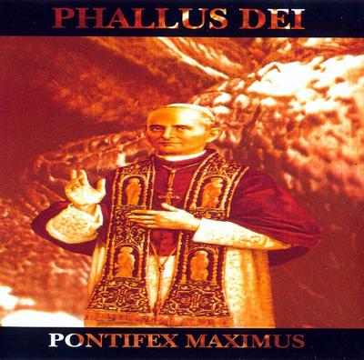 CD PHALLUS DEI - Pontifex Maximus DV05 Dark Vinyl Reco 1991 Япония Танцевальная и электронная музыка Б/У