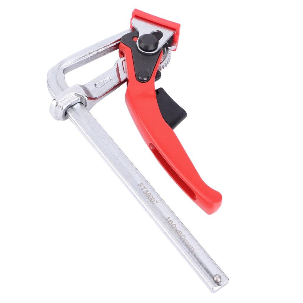 Heavy Duty Mechanism Ratcheting Table Clamp 540lb Clamping Force Ratchet Bar Clamp For Workbench