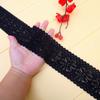 2meter/lot 7cm Good Quality Thicken Black/White/Navy Blue Elastic Lace Trims Diy Home Garden Lace Decoration