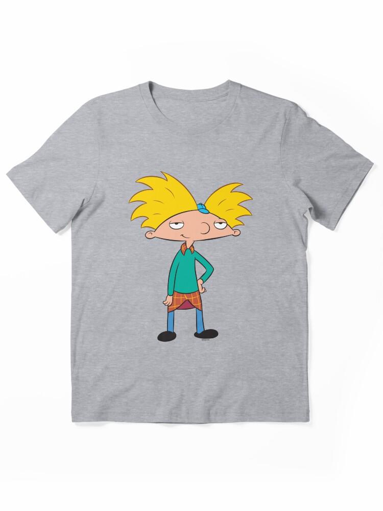 Hey Arnold! Hey Arnold! Iconic Cool Arnold Pose Big Chest Portrait Essential Unisex T-Shirt