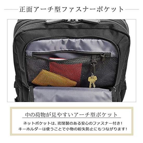 Business Business Bag for PC PC Carry Bar Width Large Business Black Original Mouton Gloves [Hirano Bags] Backpack, Men, B4, A4, Compatible, Carry-On,