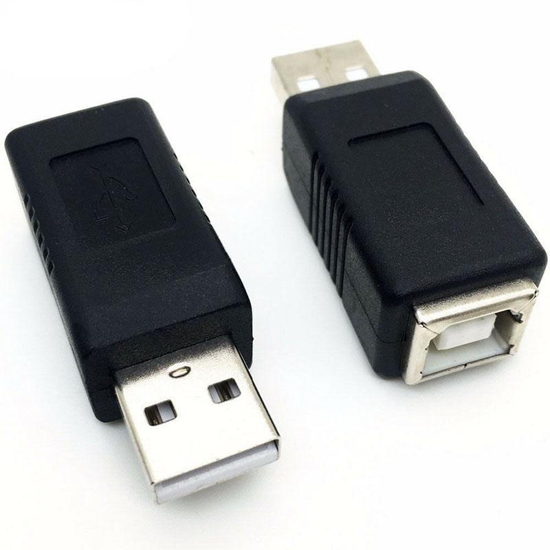 Usb 2.0 Тип A Женский К Типу B Мужской Принтер Сканер Адаптер Конвертер Разъем