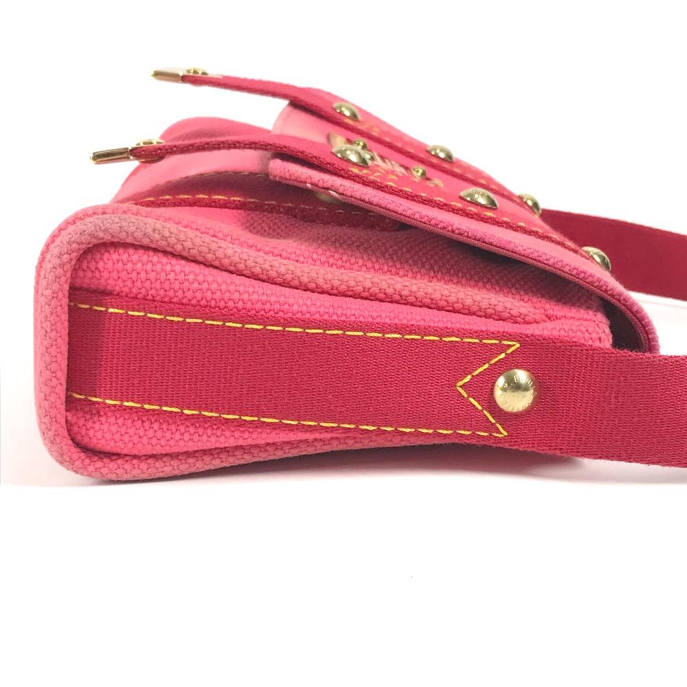 Louis Vuitton M40071 Antigua Sac mule Handbag Shoulder Bag Canvas pink