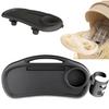 Heizi Stroller Tray with Smartphone Drink and Cup Table for Smartphones Stand, Holder, Holder, Add-on (Black)