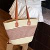 New Straw Woven Bag for Women's Summer Handbags Seaside Tote Bags Large Capacity Woven Shoulder Bags High End Bucket Bags