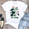 (Asian Size) Tee Top Lovely Letter Style 90s Trend Cute Women T Shirt Woman Female Short Sleeve Clothing Print Fashion Graphic T-shirts