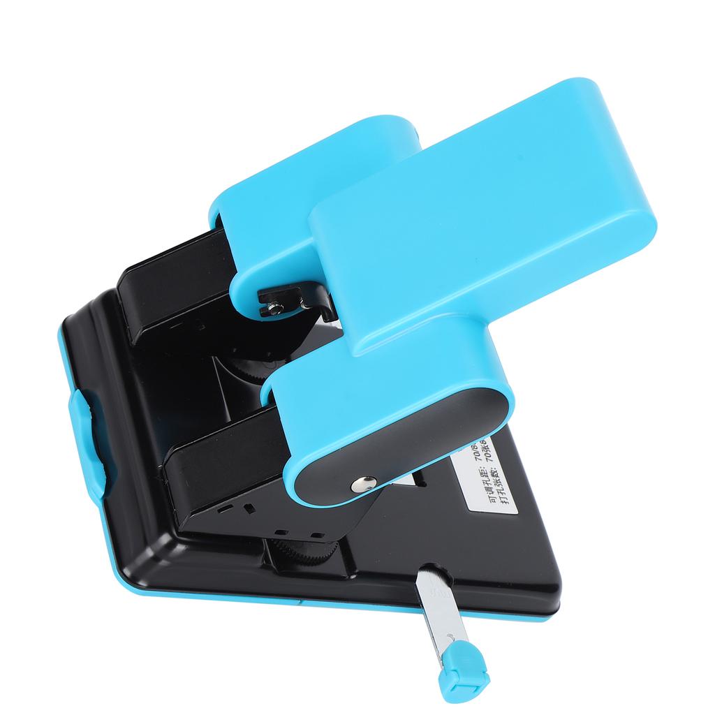 Дырокол с 2 отверстиями, инструмент для изготовления бумаги, регулируемая емкость 70 листов для дома и офиса